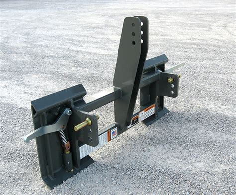 3pt hitch to skid steer mount adaptor|3 point adapter for skid steer.